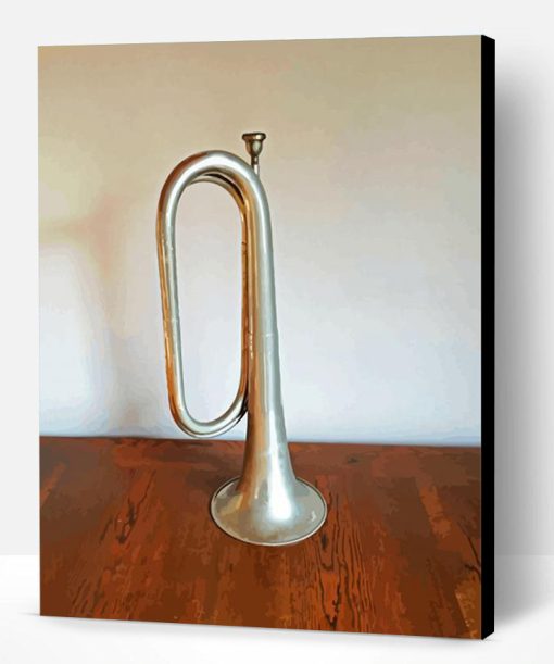 Vintage Bugle Paint By Number