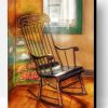 Vintage Rocking Chair Paint By Number