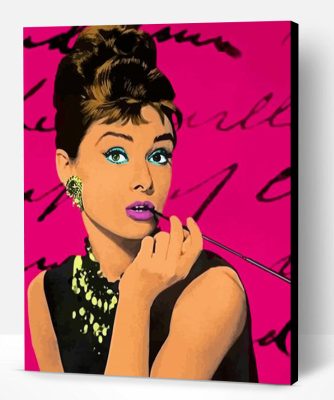 Warhol Audrey Hepburn Paint By Numbers