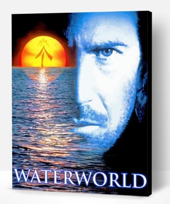 Waterworld Poster Paint By Number