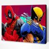 Wolverine Vs Deadpool Paint By Number