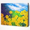 Yellow Daisies Field Paint By Number