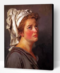 Young Woman In Turban Paint By Number