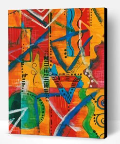 Aesthetic African Abstract Art Paint By Number