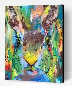Abstract Hare Paint By Number