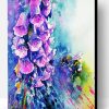 Abstract Foxglove Paint By Number
