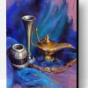 Abstract Genie Lamp Paint By Numbers