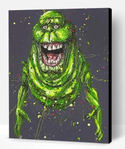 Abstract Slimer Paint By Number