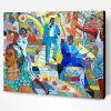 Abstract Harlem Renaissance Paint By Numbers