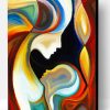 Abstract Mother And Son Paint By Number