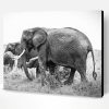 Adventure African Elephants Animal Paint By Number