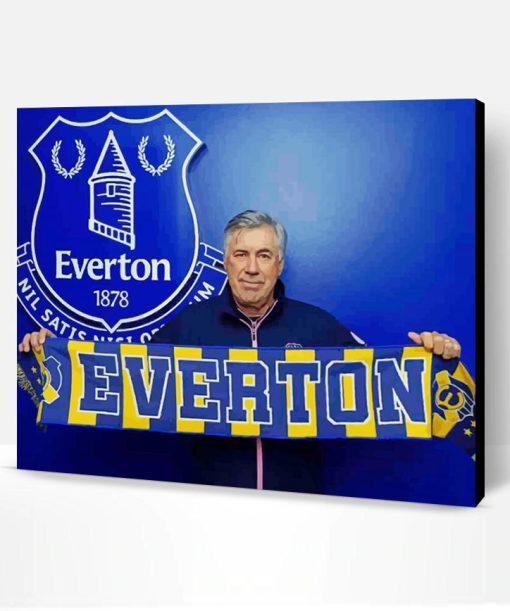 Aestehtic Everton Soccer Paint By Number