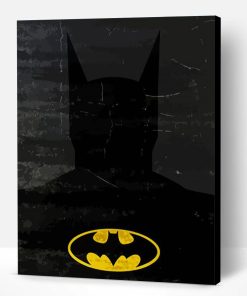 Aesthetic Batman Logo Paint By Number