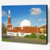 Aesthetic Birmingham Central Mosque Paint By Numbers
