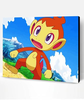 Aesthetic Chimchar Paint By Number