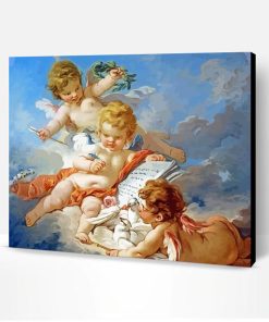 Aesthetic Cupid And Angels Paint By Number