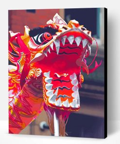Aesthetic Dragon Dance Paint By Number