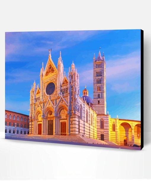 Aesthetic Duomo Di Siena Paint By Numbers