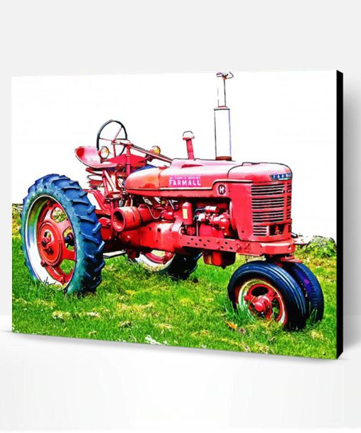 Aesthetic Farmall Art Paint By Number