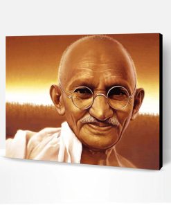 Aesthetic Gandhi Art Paint By Numbers