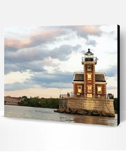 Aesthetic Hudson Athens Lighthouse Catskill Paint By Number