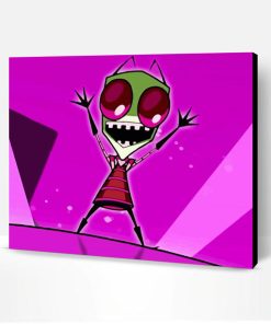Aesthetic Invader Zim Paint By Number