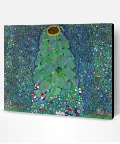 Aesthetic Klimt Sunflower Paint By Number