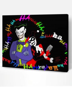 Aesthetic Mad lover Joker Paint By Number