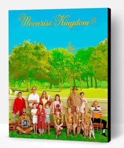 Aesthetic Moonrise Kingdom Paint By Number
