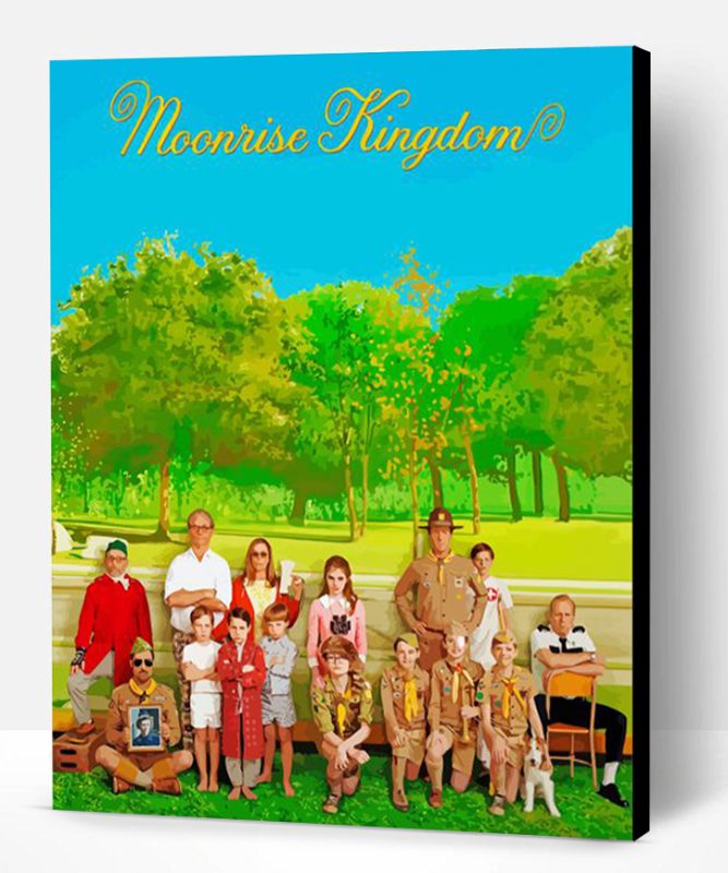 Aesthetic Moonrise Kingdom Paint By Number