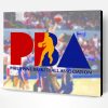 Aesthetic NBA Basketball Logo Paint By Number
