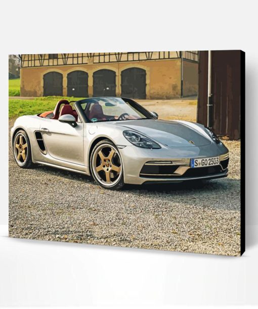 Aesthetic Porsche Boxster Paint By Numbers