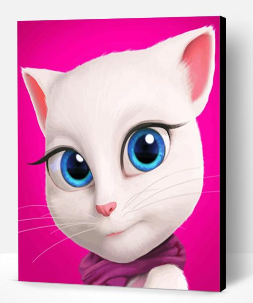 Aesthetic Talking Angela Paint By Number