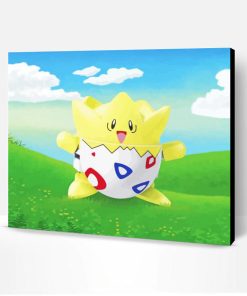 Aesthetic Togepi Paint By Numbers