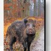 Aesthetic Wild Boar Paint By Numbers