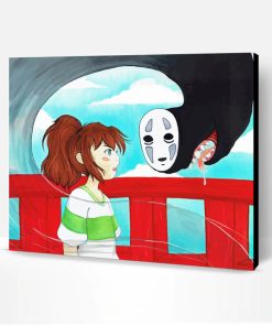 Aesthetic Chihiro And No Face Paint By Number