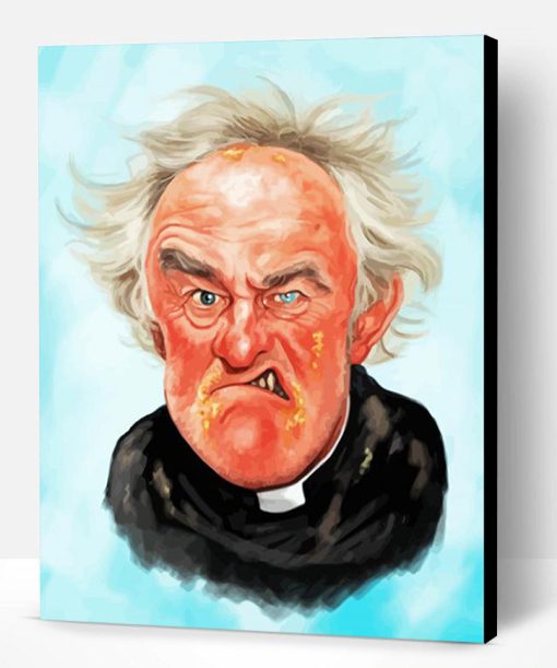 Aesthetic Father Ted Art Paint By Number