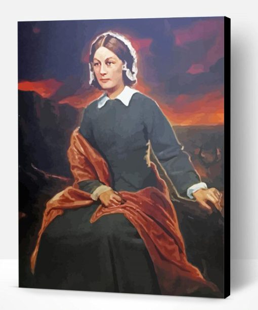 Aesthetic Florence Nightingale Paint By Number