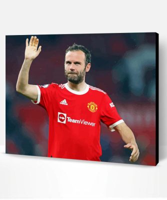 Aesthetic Footballer Juan Mata Paint By Numbers