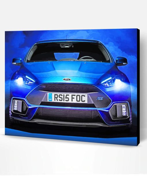 Aesthetic Ford Focus RS Paint By Number