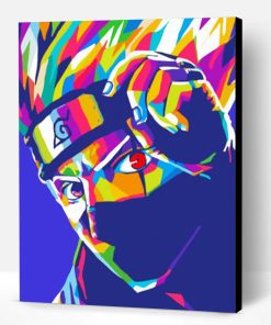 Aesthetic Kakashi Pop Art Paint By Number
