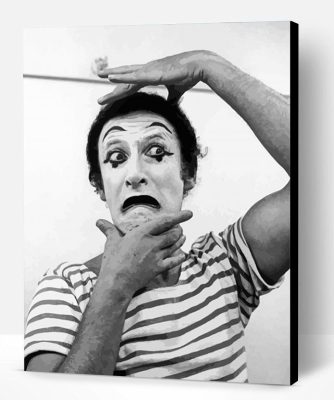 Aesthetic Marcel Marceau Paint By Number