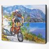 Aesthetic Mountain Bike Art Paint By Numbers