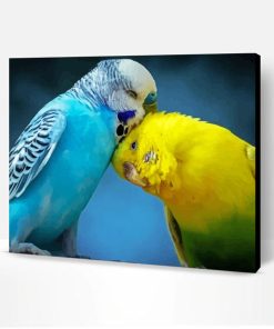 Aesthetic Parakeets Paint By Number