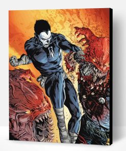 Aesthetic Shadowman Paint By Number