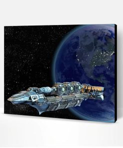Aesthetic Spaceships Paint By Numbers