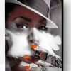 Aesthetic Woman Smoking Cigar Paint By Number