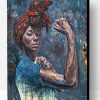 African Lady Realism Portrait Paint By Numbers