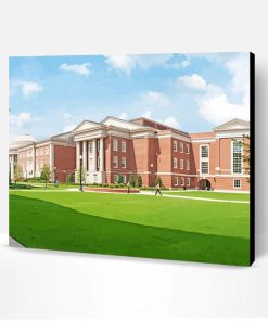 Alabama University Building Paint By Number