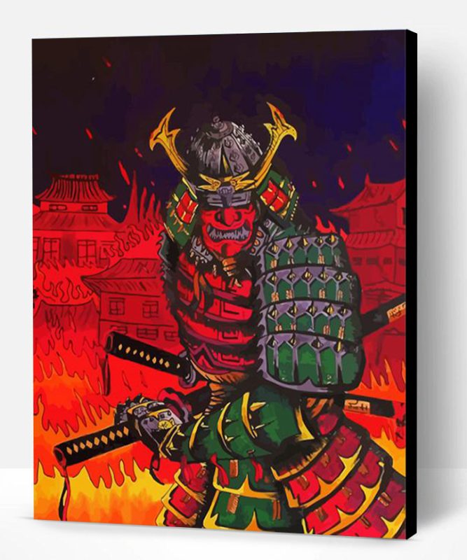 Asian Shogun Paint By Number